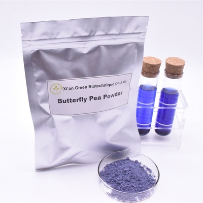 Farfalla Pea Flower Powder di 450 Mesh Natural Food Colorings Anthocyanin