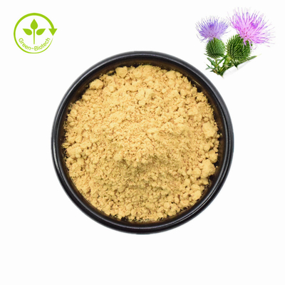 Estratto vegetale di cardo mariano in polvere 80% silimarina commestibile