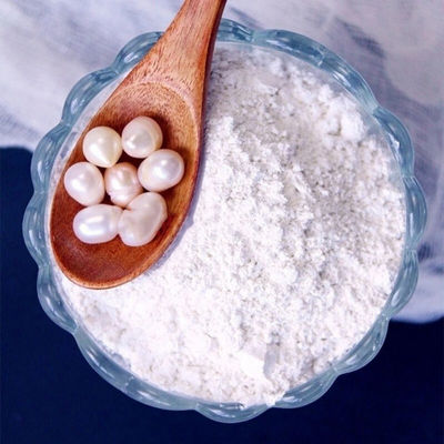 Polvere pura della perla naturale del grado cosmetico per cura sana e cura di pelle