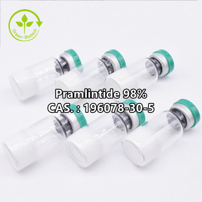 Bottiglia della penicillina che imballa l'acetato Cas 196078-30-5 10Mg/Bottle di 98% Pramlintide