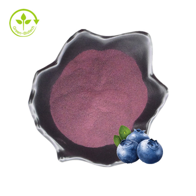 L'estratto organico naturale di Bluebery della polvere della frutta del mirtillo di 100% ha liofilizzato la polvere del mirtillo
