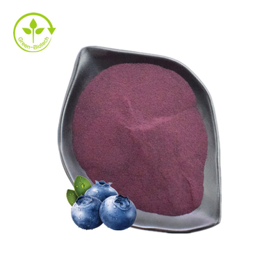 Frutta liofilizzata Juice Extract Anthocyanin Powder del mirtillo della polvere del mirtillo