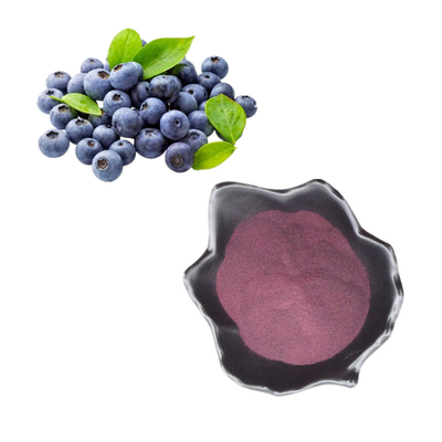 Il concentrato puro di 100% ha liofilizzato la polvere fresca del mirtillo di Juice Powder Blueberry Extract Bulk del mirtillo della frutta