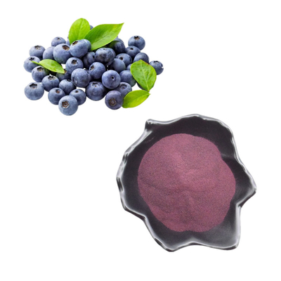 Polvere degli antociani del mirtillo 25% della polvere dell'estratto del mirtillo del commestibile del rifornimento della fabbrica