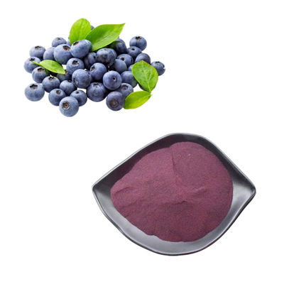 Estratti vegetali Polvere di mirtilli 25% Estrazione di antocianine