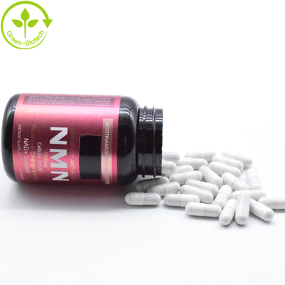 OEM Supplementi di salute Resveratrolo Beta Nicotinamide Mononucleotide 99% NMN Polvere Anti-invecchiamento