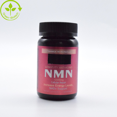 OEM Customized Private Label NMN Powder Grado alimentare 99% NMN Capsule Supplementi