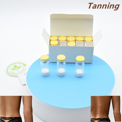 10 mg/ flaconcino Peptide per iniezione di tipo Melanotan II per abbronzatura della pelle