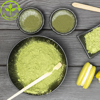 Fornitura di polvere di matcha organica cerimoniale di alta qualità naturale e pura di Green Biotech