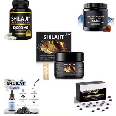 Fornitura di resina di Shilajit organica naturale originale pura Himalaya Shilajit resina pura Himalaya