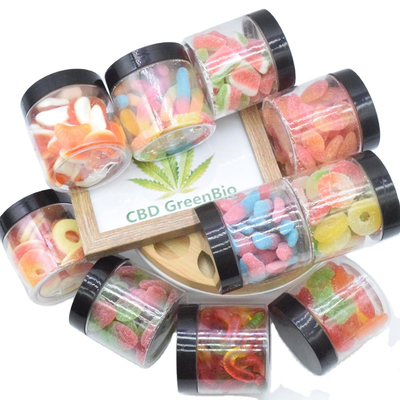 I vermi gommosi premio del grado CBD aiutano il recupero più veloce Omega 3 anelli gommosi di CBD
