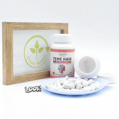 La pelle dietetica dell'unghia dei capelli della biotina di supplemento dei capelli del commestibile incapsula la vendita calda