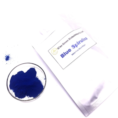 La ficocianina blu di Spirulina di coloranti alimentari naturali puri di iso spolverizza il valore E18