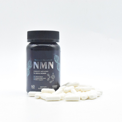 la capsula NMN di 1000mg 1500mg completa l'etichetta privata GMP cascer
