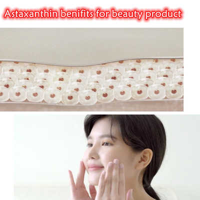 CAS 7542-45-2 polvere dell'astaxantina 1% - 10% per cure sane