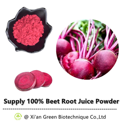 Barbabietola Juice Powder della polvere dell'estratto della radice di Juice Powder Beetroot Red Beet della radice della barbabietola del commestibile