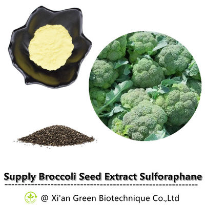 Supplemento di Sulforaphane dell'estratto del seme dei broccoli della polvere SFN di Sulforaphane 1% 2% 10% del rifornimento