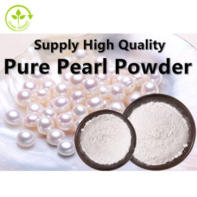 Polvere pura della perla naturale del grado cosmetico per cura sana e cura di pelle
