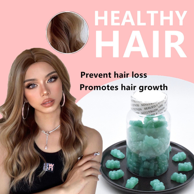 La vitamina sana della biotina dell'orso di Gummies del prodotto di cura completa per la crescita dei capelli