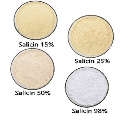 Grado cosmetico Salicin puro Willow Bark Extract Salicin Powder bianca 98%