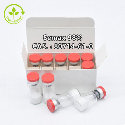 Prolina di Histidyl-L-Phenylalanyl-L-Prolyl Glycyl-L- del L-Methionyl-L-Α-glutamil della polvere di Cas 80714-61-0 98% Semax