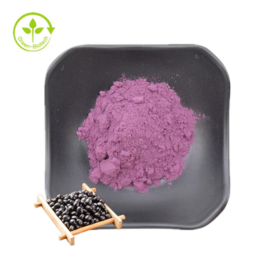 Gli antociani organici di 25% spolverizzano Bean Peel Extract Powder nero naturale