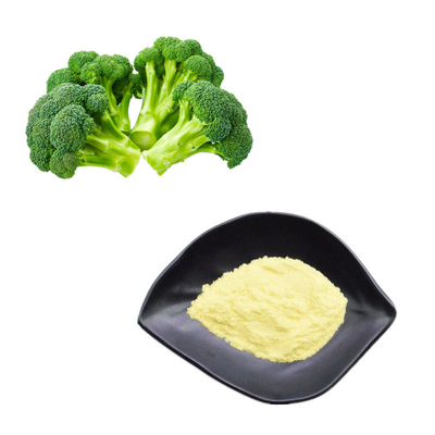 I broccoli liofilizzati naturali estraggono per spolverizzare la polvere congelata dei germogli dei broccoli