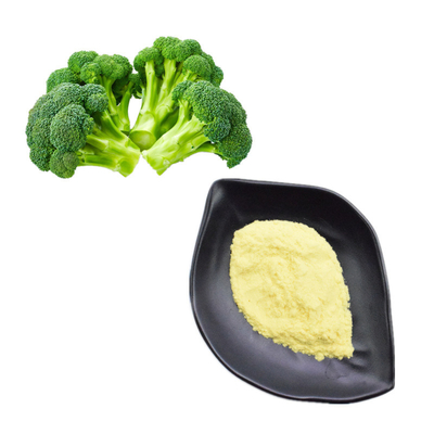 I broccoli liofilizzati naturali estraggono per spolverizzare la polvere congelata dei germogli dei broccoli
