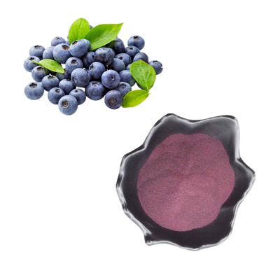 Il concentrato puro di 100% ha liofilizzato la polvere fresca del mirtillo di Juice Powder Blueberry Extract Bulk del mirtillo della frutta