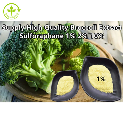 Polvere naturale di Sulforaphane dell'estratto del seme dei broccoli della polvere di 1% 10% Glucoraphanin