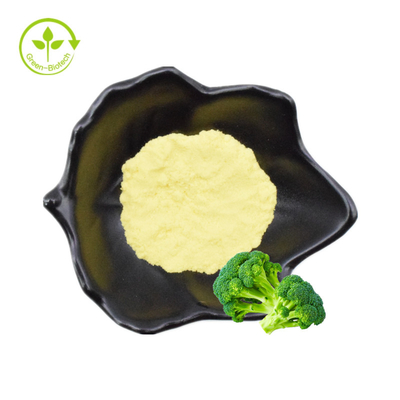 I broccoli organici in serie germogliano il supplemento della polvere DL-Sulforaphane