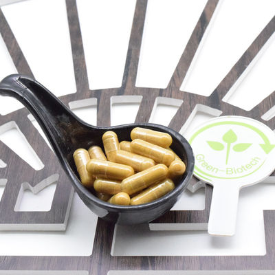 OEM Custom GMP Erbe Coreane Rossa Ginseng Extratto di Radice Capsule Oro