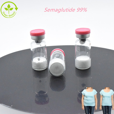 Spedizione rapida GLP-1 Peptide in polvere  bianco puro Semaglutide