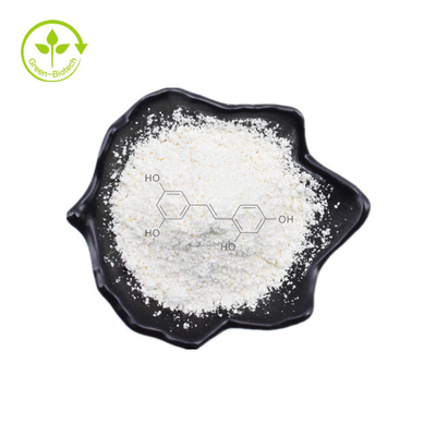 Fornitura di fabbrica Resveratrolo di grado cosmetico 99% Puro Resveratrolo in polvere bianco
