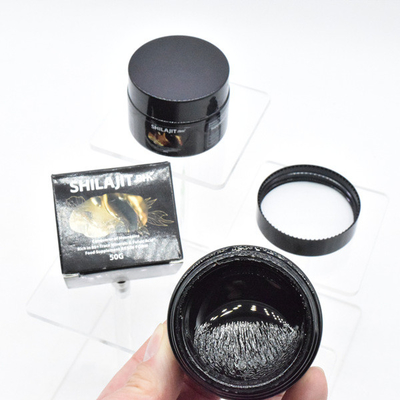 OEM Private Label Shilajit Resin con acido fulvico, supplemento di resina di Shilajit Himalayan