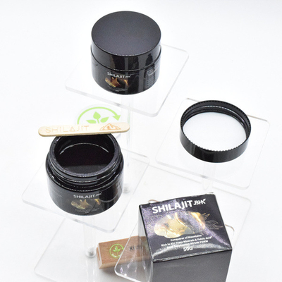 Resina Shilajit organica pura dell'Himalaya 85+ complesso di minerali a traccia
