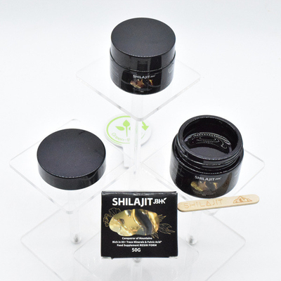 Resina di Shilajit pura al 100% con ricco acido fulvico, resina di Shilajit Himalayan