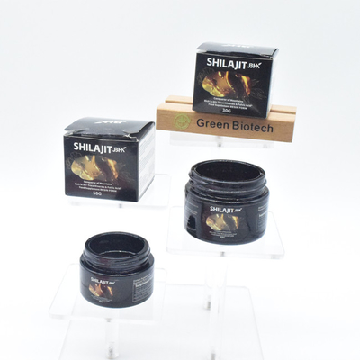 La fabbrica fornisce resina pura di Shilajit naturale a grandi dimensioni con acido fulvico