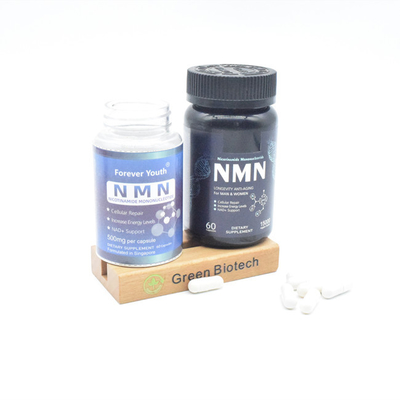 NMN Nicotinamide Mononucleotide in polvere di qualità alimentare Capsule anti-invecchiamento