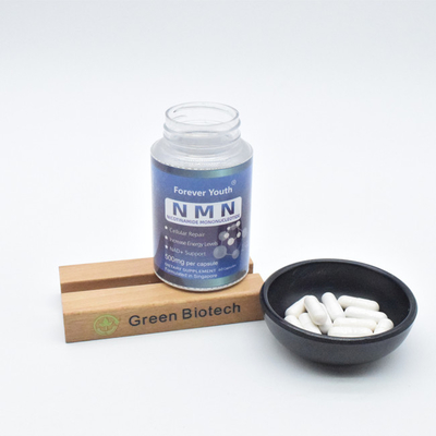 99% NMN puro Nicotinamide Mononucleotide in polvere Capsule Anti-aging
