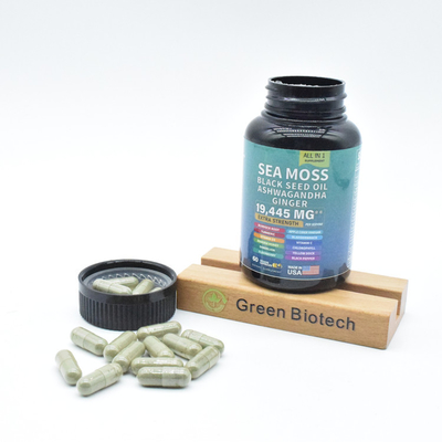 Fornire Pure Himalayan Sea Moss Capsule per sostenere l'energia e la memoria cerebrale