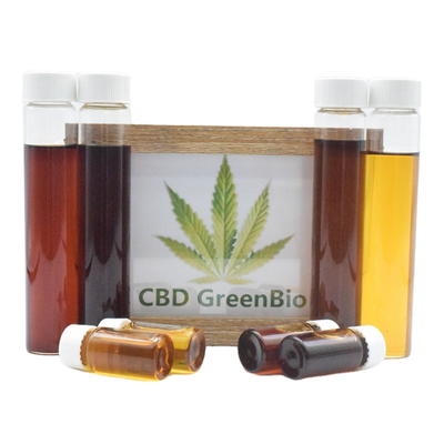 Il migliore olio di materia prima CBD di qualità CBD riduce il dolore e l'ansia