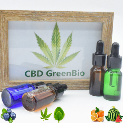 Dolore completo del rilascio distillato CBD di materia prima dell'olio CBD di Spectruml del commestibile