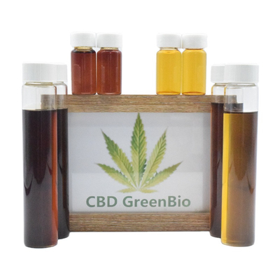 Dolore completo del rilascio distillato CBD di materia prima dell'olio CBD di Spectruml del commestibile