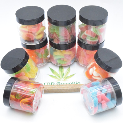 L'estratto CBD della canapa dorme rilascio gommoso 220g di sforzo di dolore per anelli gommosi della pesca della bottiglia CBD