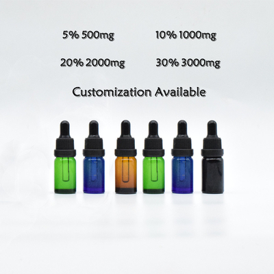 Riduzione di ansia dell'olio di  CBD dell'olio di tintura dell'isolato 99,9% CBD