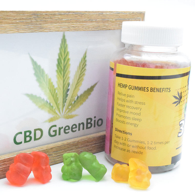 Spettro CBD 25mg gommoso dell'estratto della canapa il vasto per gommoso migliora il sonno