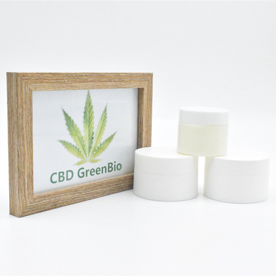 Imbiancatura della crema organica antiossidante dell'olio della canapa CBD della crema di fronte di CBD