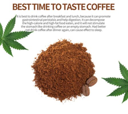 Glutine THC non OMG libero della polvere del caffè istantaneo dell'estratto CBD della canapa libero