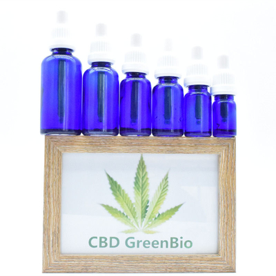 liquido giallo medicinale dell'etichetta privata di scopo CBD dell'olio sativa di 10ml 20ml